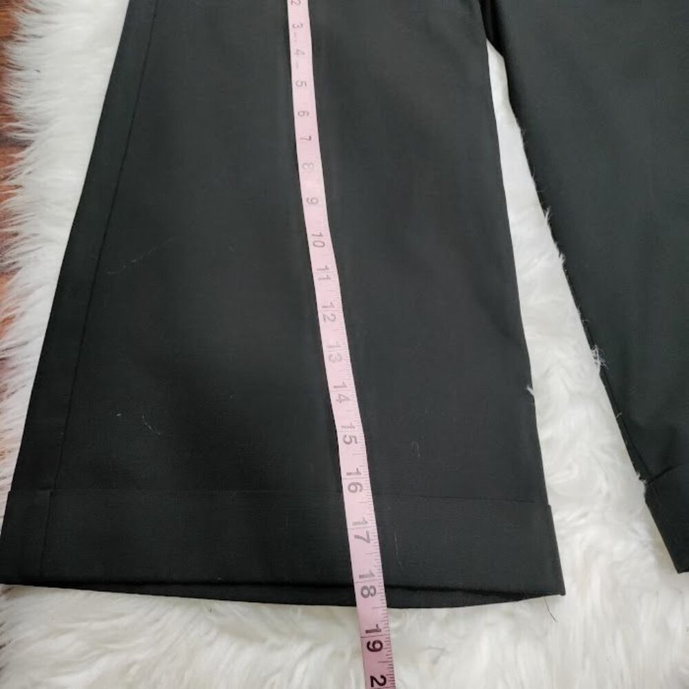 The Limited Cassidy Fit Classic Black Wide Leg Cropped Pants Women's Size 4 - Picture 9 of 10